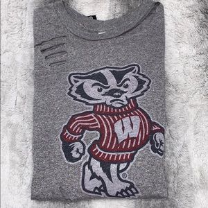 Wisconsin Badger Distressed Tank
